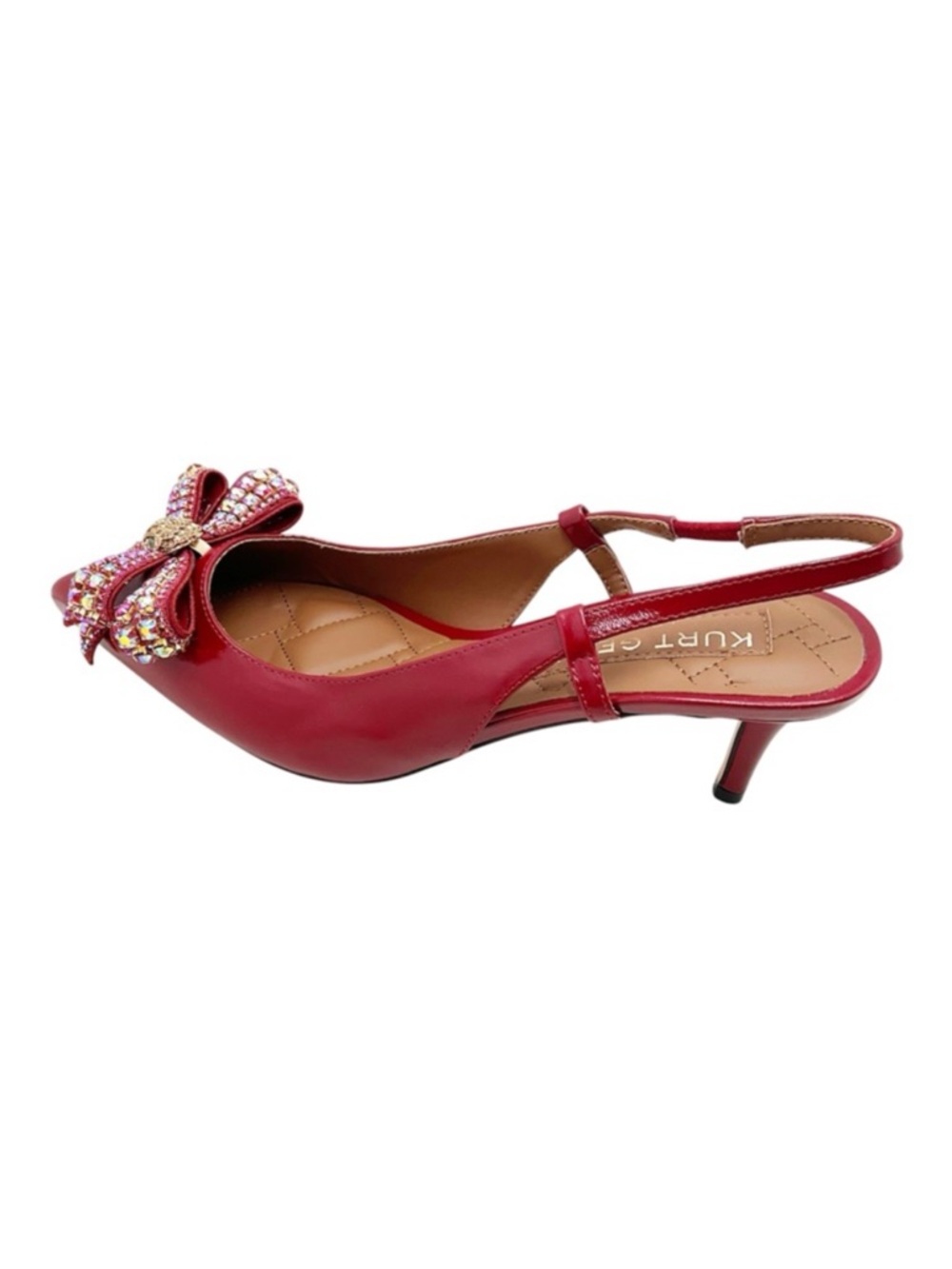Kurt Geiger ⭐️NWT⭐️London Belgravia Bow Slingback Dress Pumps Red
Size: 38(7.5) - Picture 4 of 9
